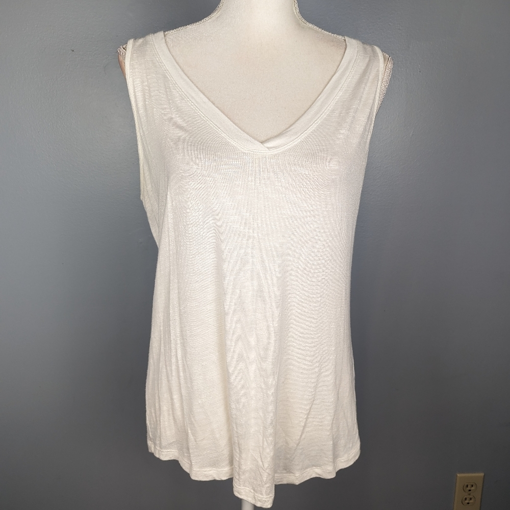 White tank top